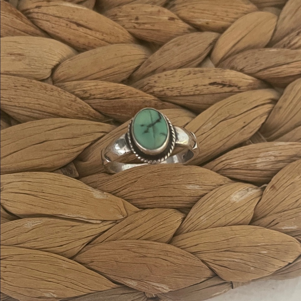 Silver and Turquoise Ring